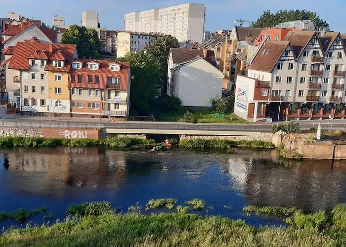 Jasny Z Widokiem Na Kolobrzeska Katedre Lägenhet Kołobrzeg