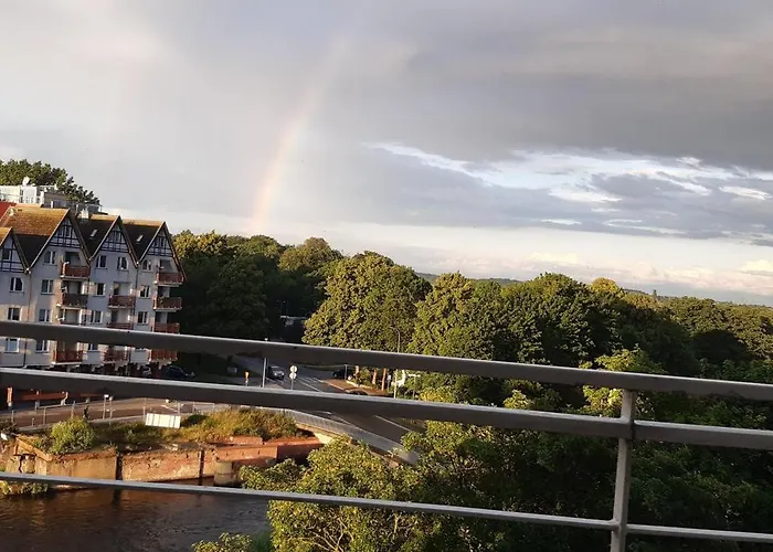 Jasny Z Widokiem Na Kolobrzeska Katedre Lägenhet Kołobrzeg