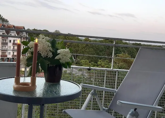 Jasny Z Widokiem Na Kolobrzeska Katedre Lägenhet Kołobrzeg